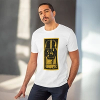 Men's PC Cotton Darth Vader Printed T Shirt (Color: White, Thread Count: 180GSM) - White, 0.25, Printed, 2XL