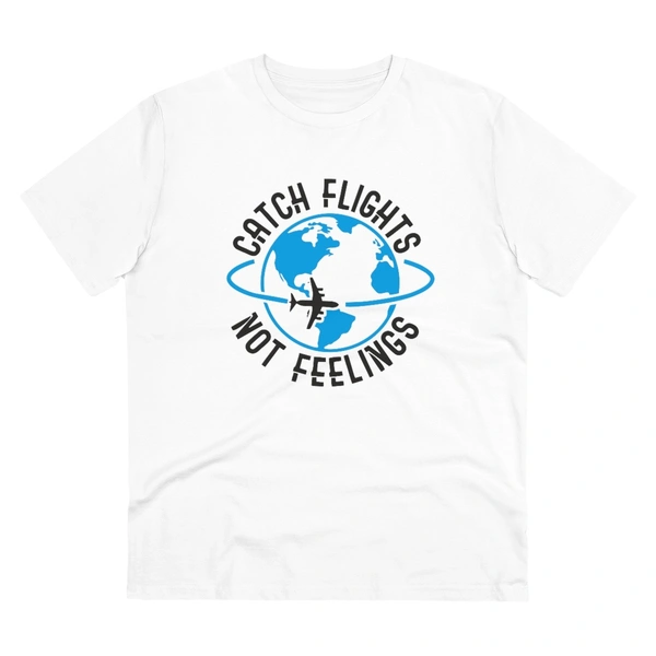 Men's PC Cotton Explore The Unseen Printed T Shirt (Color: White, Thread Count: 180GSM) - White, 0.25, Printed, M