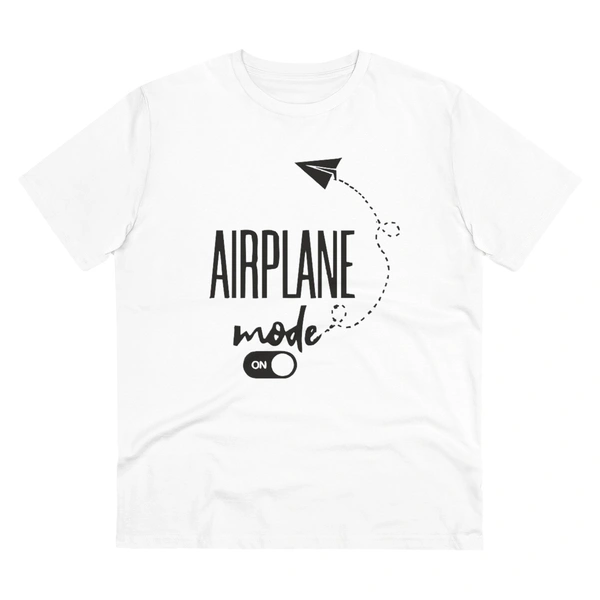 Men's PC Cotton Explore The Unseen Printed T Shirt (Color: White, Thread Count: 180GSM) - White, 0.25, Striped, S