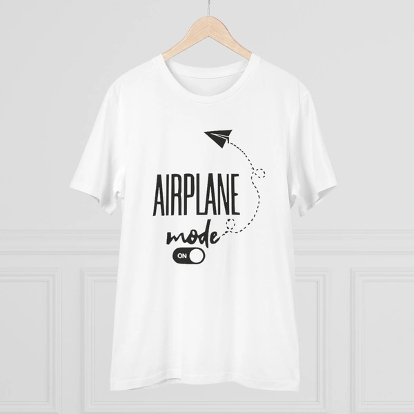 Men's PC Cotton Explore The Unseen Printed T Shirt (Color: White, Thread Count: 180GSM) - White, 0.25, Striped, S