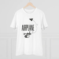 Men's PC Cotton Explore The Unseen Printed T Shirt (Color: White, Thread Count: 180GSM) - White, 0.25, Striped, S