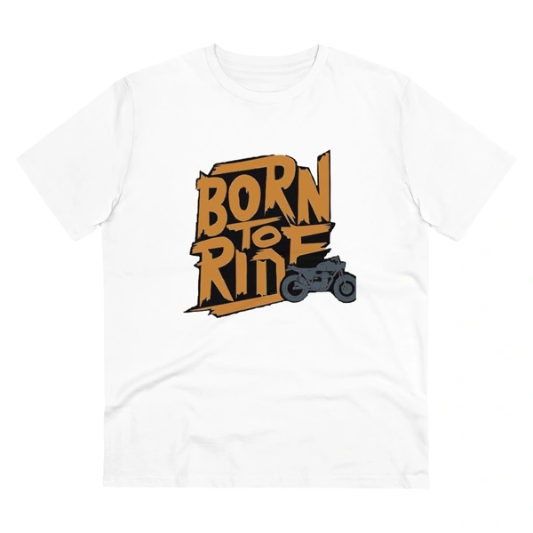 Men's PC Cotton Explore The Unseen Printed T Shirt (Color: White, Thread Count: 180GSM) - White, 0.25, Striped, XL