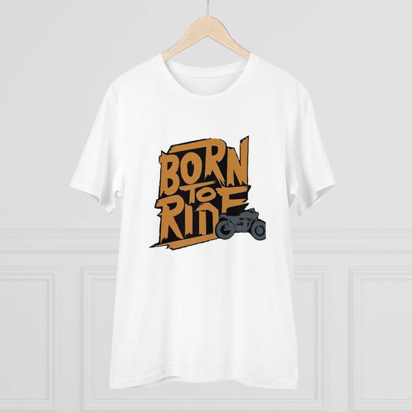 Men's PC Cotton Explore The Unseen Printed T Shirt (Color: White, Thread Count: 180GSM) - White, 0.25, Striped, XL