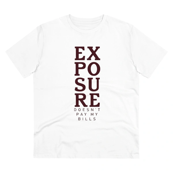Men's PC Cotton Exposure Printed T Shirt (Color: White, Thread Count: 180GSM) - White, 0.25, Printed, 2XL