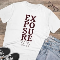 Men's PC Cotton Exposure Printed T Shirt (Color: White, Thread Count: 180GSM) - White, 0.25, Printed, 2XL