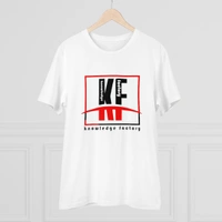 Men's PC Cotton Knowledge Factory Printed T Shirt (Color: White, Thread Count: 180GSM) - White, 0.25, Solid, S