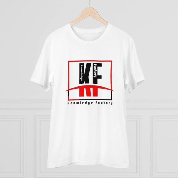 Men's PC Cotton Knowledge Factory Printed T Shirt (Color: White, Thread Count: 180GSM) - White, 0.25, Solid, S