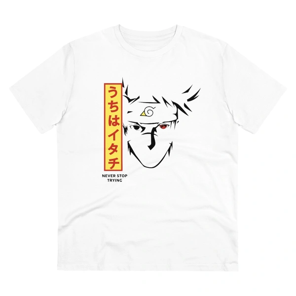 Men's PC Cotton Kunffo Printed T Shirt (Color: White, Thread Count: 180GSM) - White, 0.25, Solid, 2XL