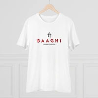 Men's PC Cotton Me Bhaghi Printed T Shirt (Color: White, Thread Count: 180GSM) - White, 0.25, Printed, XL