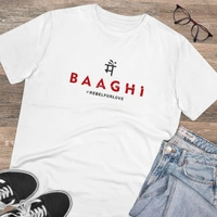 Men's PC Cotton Me Bhaghi Printed T Shirt (Color: White, Thread Count: 180GSM) - White, 0.25, Printed, XL