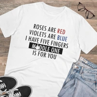 Men's PC Cotton Roses Are Red Printed T Shirt (Color: White, Thread Count: 180GSM) - White, 0.25, Solid, XL