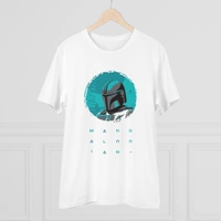 Men's PC Cotton Star Wars Printed T Shirt (Color: White, Thread Count: 180GSM) - White, 0.25, Solid, L