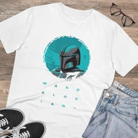 Men's PC Cotton Star Wars Printed T Shirt (Color: White, Thread Count: 180GSM) - White, 0.25, Solid, L