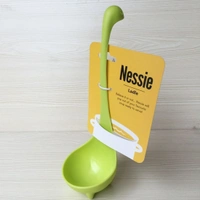 Pack Of_2 Nessie Ladle Dinosaur Long Handle Soup Spoons (Color:Assorted) - 0.07, Assorted