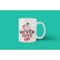 Printed Ceramic Coffee Mug - 1 Pieces, White, 11oz - 11 Oz, 0.44, White