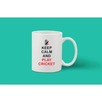 Printed Ceramic Coffee Mug - 1 Pieces, White, 11oz - 11 Oz, 0.44, White