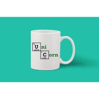 Printed Ceramic Coffee Mug - 1 Pieces, White, 11oz - 11 Oz, 0.44, White