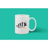 Printed Ceramic Coffee Mug - 1 Pieces, White, 11oz - 11 Oz, 0.44, White