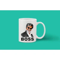 Printed Ceramic Coffee Mug - 1 Pieces, White, 11oz - 11 Oz, 0.44, White