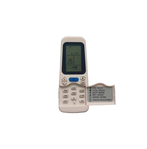 Remote No. 155, Compatible with Hitachi AC Remote Control (Exactly Same Remote will Only Work) - 0.13