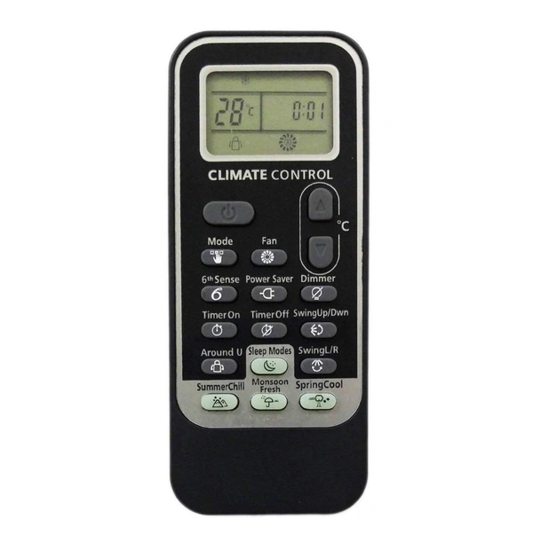 Remote No. 192 (Black), Compatible with Whirlpool AC Remote Control (Exactly Same Remote will Only Work) - 0.13