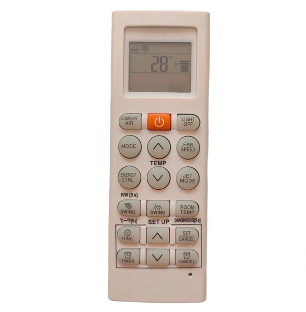 Remote No. 36H, Compatible for LG AC Remote Control (Exactly Same Remote will Only Work) - 0.13