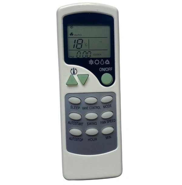 Remote No. 7A, Compatible with Carrier AC Remote Control (Exactly Same Remote will Only Work) - 0.13