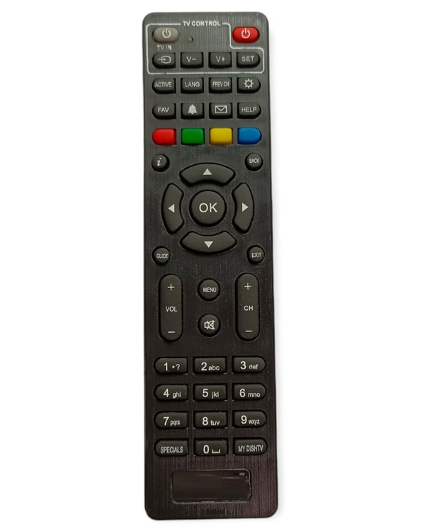 Remote No. 939, Compatible for Dish TV HD Set Top Box Remote (Exactly Same Remote will Only Work) - 0.38