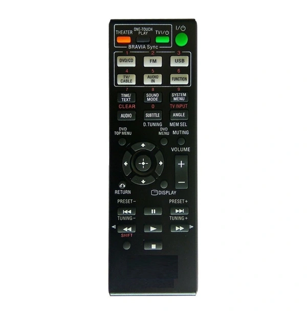 Remote No. RM-ADU078, Compatible with Sony Home Theatre AV System Remote Control (Exactly Same Remote will Only Work) - 0.13