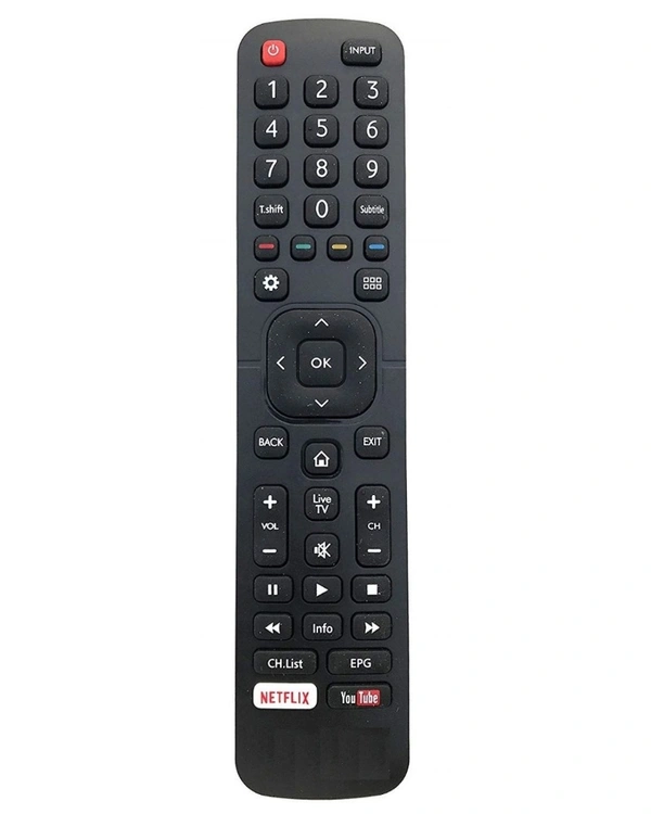 Remote with YouTube and Netflix (No Voice), Compatible with Llyod Smart TV LCD/LED Remote (Exactly Same Remote will Only Work) - 0.38