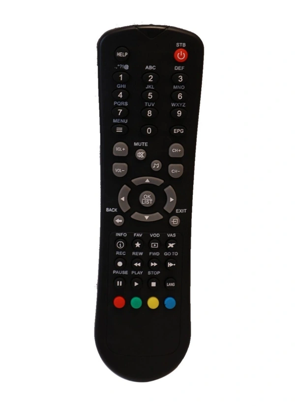 Set Top Box Remote, Compatible With Nxt Digital Set Top Box Remote Control_Old Remote Functions Must Be Exactly Same (Color:Multi) - 0.13