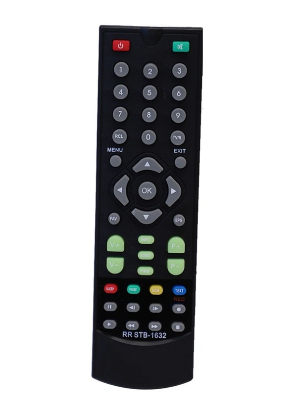 Set Top Box Remote, Compatible With Ssdn Set Top Box Remote Control_Old Remote Functions Must Be Exactly Same (Color:Multi) - 0.13