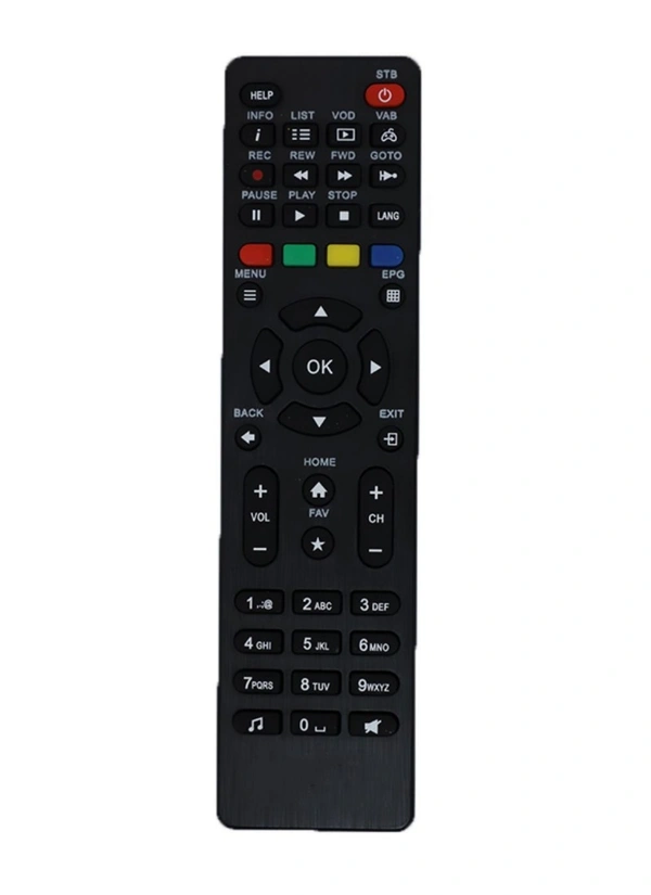 Set Top Box Remote With Recording, Compatible With Nxt Digital Set Top Box Remote Control_Old Remote Functions Must Be Exactly Same (Color:Multi) - 0.13