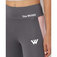Women's Polyster Solid Sport Leggings (Grey) - Grey, 0.35, XS