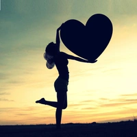 Shopnav Apple iphone Xs Max Girl Having a Big heart Mobile Case Cover - Green, 0.25, Nature