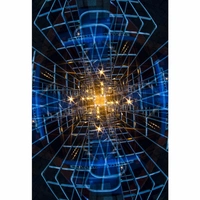 Shopnav Realme 3 Pro Glittering a Golden Stars Mobile case cover - Black, 0.25, Abstract and illusions