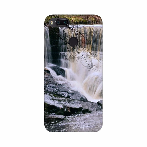 Shopnav One Plus 5 Mountain Painting Mobile Case Cover - White, 0.25, Nature