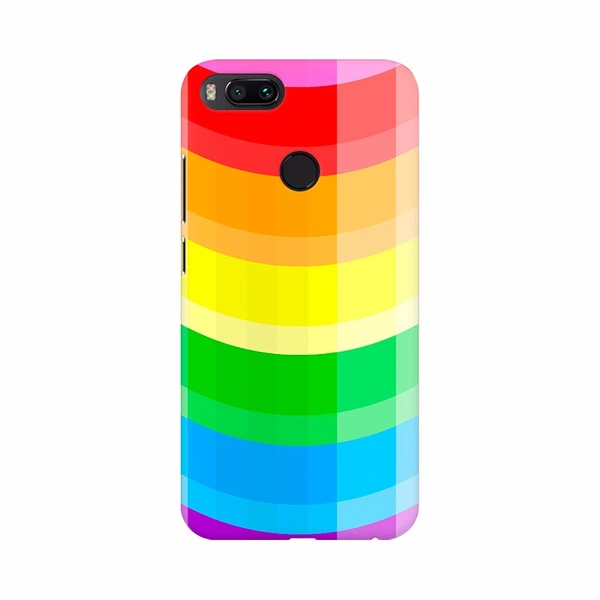 Vivo V15 Multicolor Glass Cone Effect Mobile Case Cover