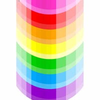Shopnav Asus ZenFone Max M2 Multicolor Glass Cone Effect Mobile Case Cover - Multi, 0.25, Texture