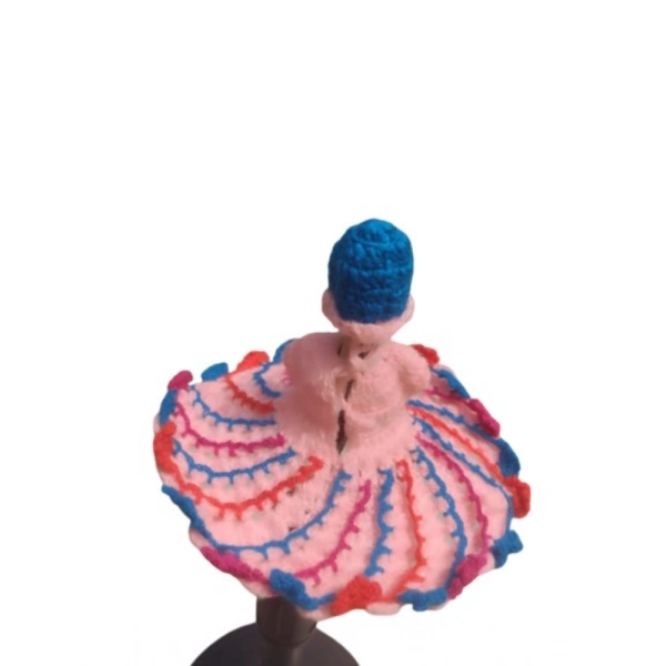 Shopnav Laddu Gopal Tharad Dress Size: 0 To 6 (Baby Pink) - Baby Pink
