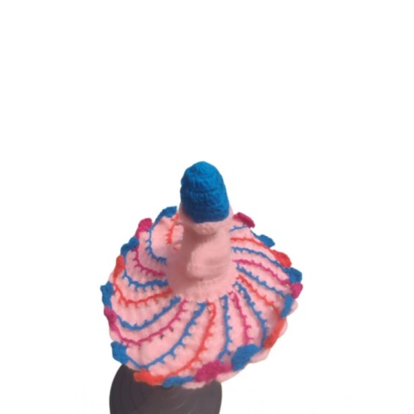 Shopnav Laddu Gopal Tharad Dress Size: 0 To 6 (Baby Pink) - Baby Pink