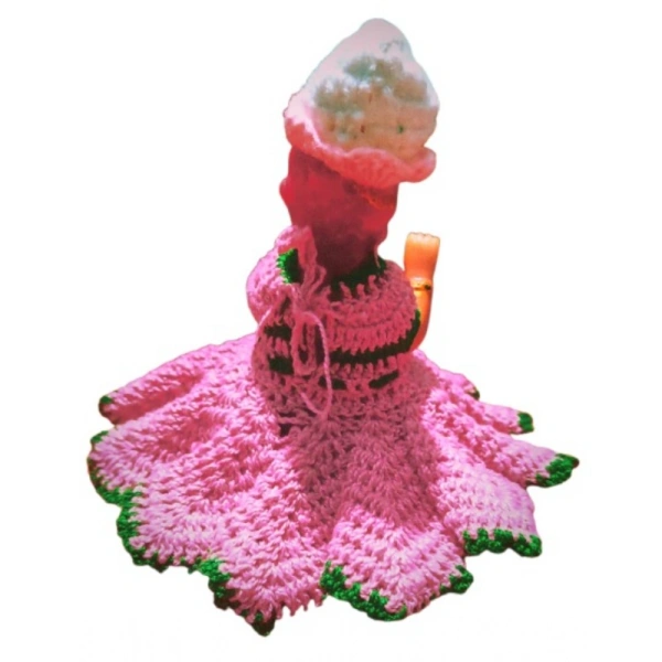 Shopnav Laddu Gopal Tharad Dress Size: 0 To 6 (Light Pink) - Light Pink