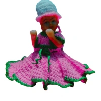 Shopnav Laddu Gopal Tharad Dress Size: 0 To 6 (Light Pink) - Light Pink