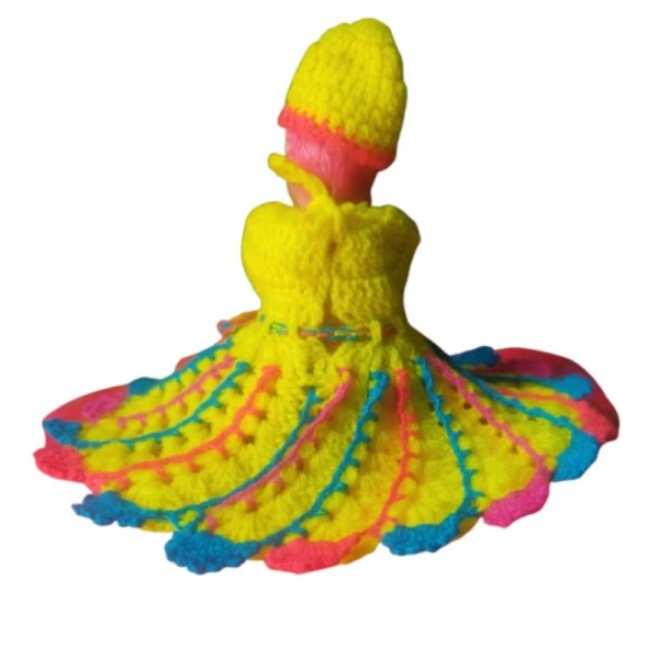 Shopnav Laddu Gopal Tharad Dress Size: 0 To 6 (Multicolor) - Multicolor
