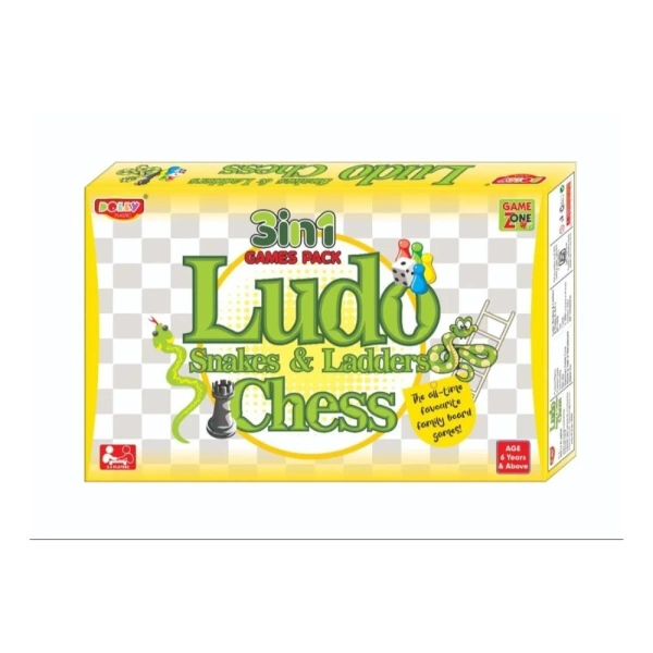 Ludo Snake - Ladders Chess | Cardboard/Plastic Toys | Board Games | 5+ Years