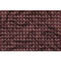 Men's Casual Floral Printed Cotton Blend Unstitched Shirt Fabric 1.6 Mtrs (Maroon)