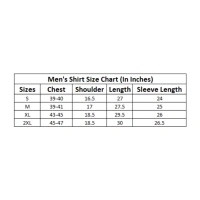 Men's Cotton Blend Solid Half-Sleeve Regular Shirt (Black) - M
