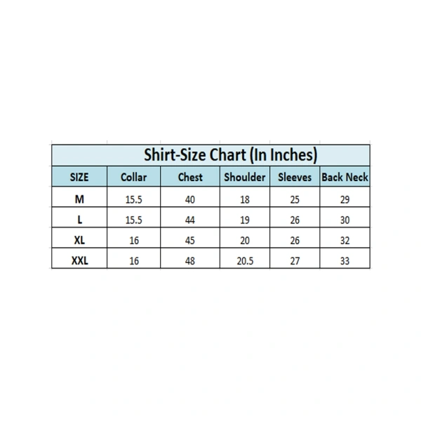 Men's Cotton Blended Printed Full Sleeve Shirt (Multicolor) - L