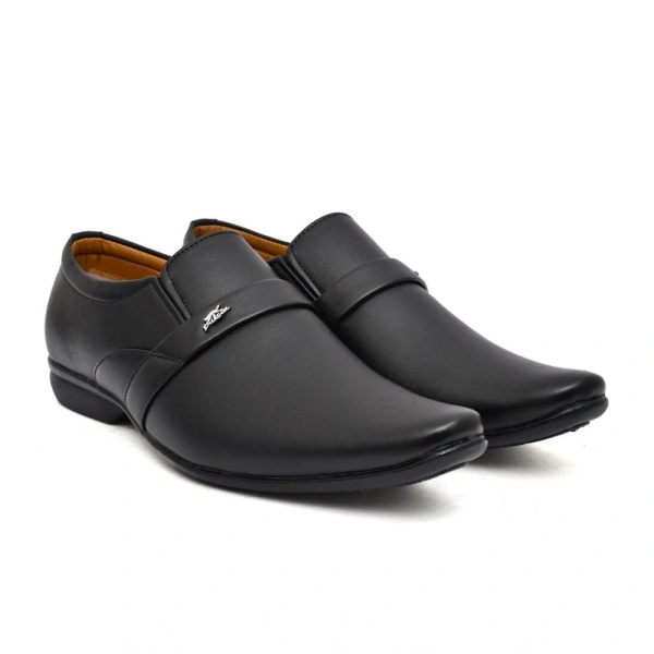Generic Men's Faux Leather Formal Shoes (Black) - Black, 10