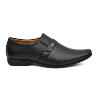 Generic Men's Faux Leather Formal Shoes (Black) - Black, 10